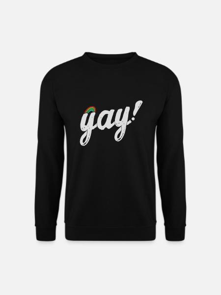 Yay Gay - Sweat-shirt Unisexe - noir