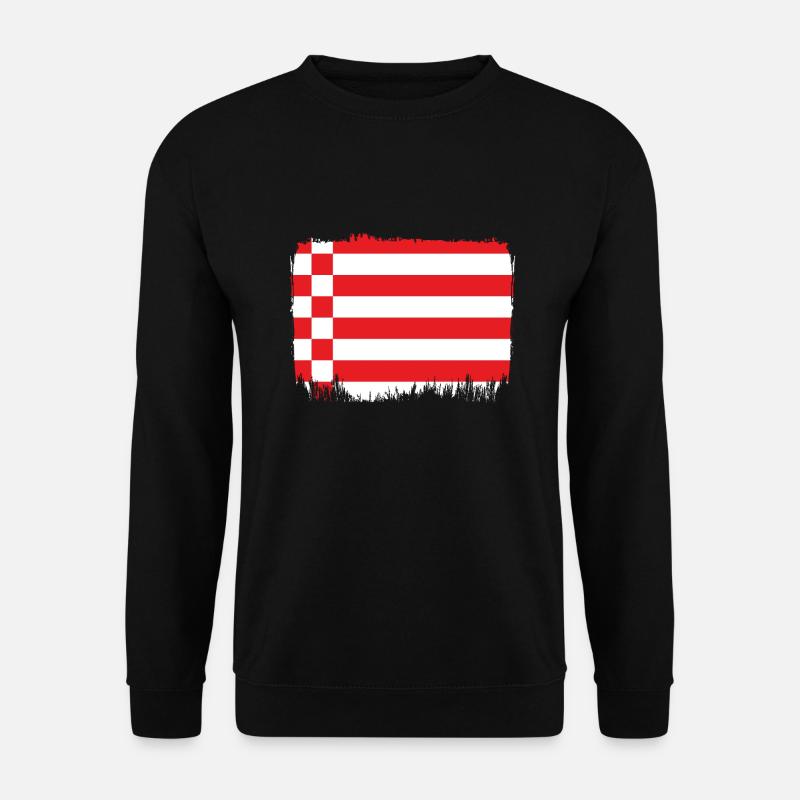 Bremen Flag Bremen Flag - Unisex Sweatshirt - black