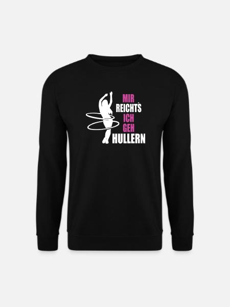 Hulahoop Mir Reichts ich geh Hullern - Unisex Pullover - Schwarz