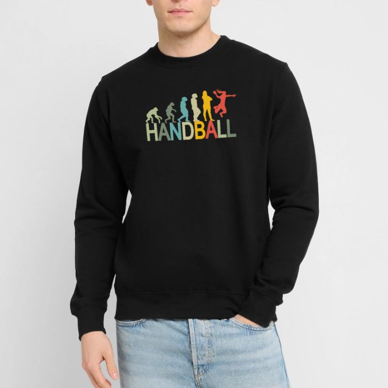 Lstiges Handball Design Evolution Unisex Pullover