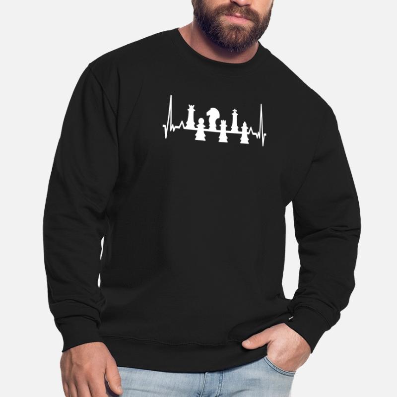 Échecs d’échecs Conception des pièces Sweat-shirt Unisexe