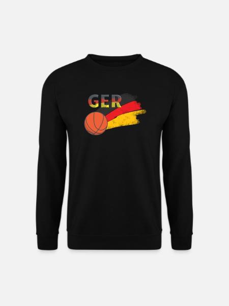 deutschland Basketball - Unisex Pullover - Schwarz