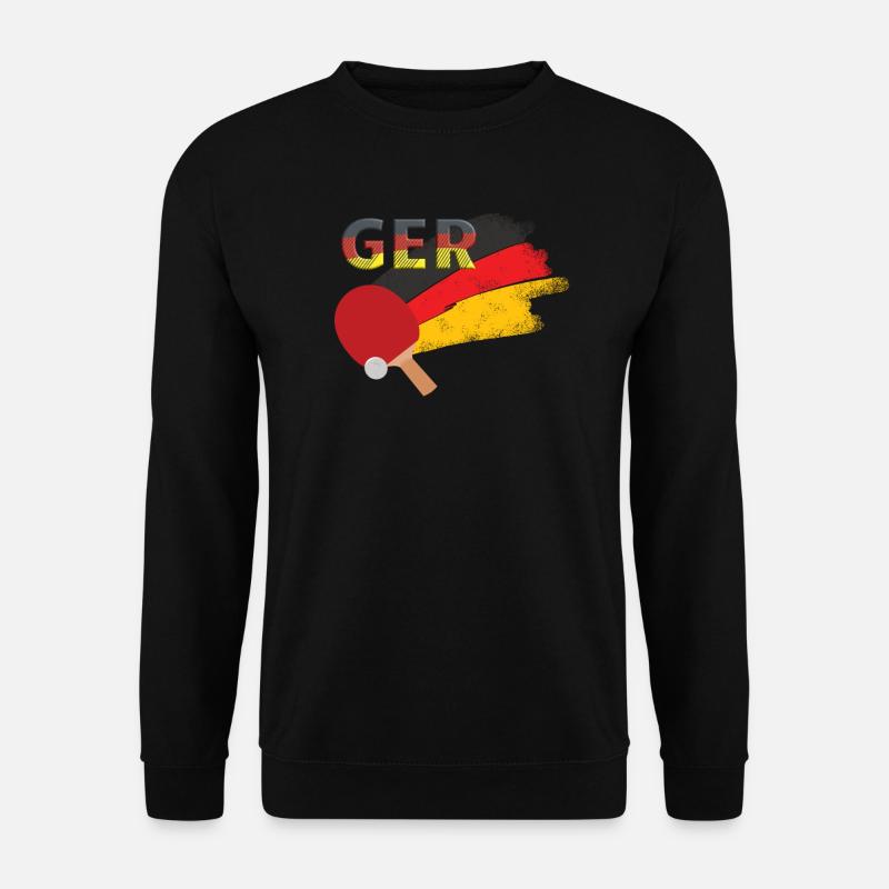 Germany Table tennis - Unisex Sweatshirt - black