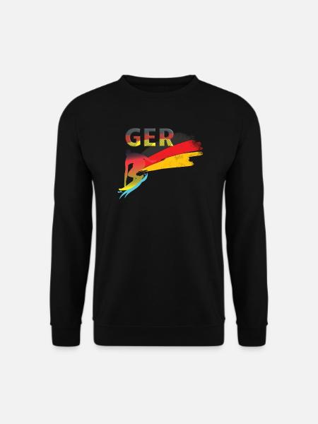 Germany Surfing - Unisex Sweatshirt - black