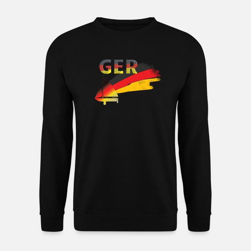 Germany Sailing - Unisex Sweatshirt - black