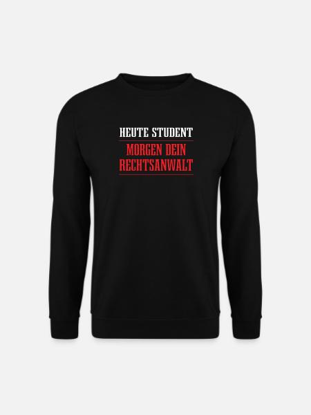 Lustiger Spruch Nerd für Studenten - Unisex Pullover - Schwarz