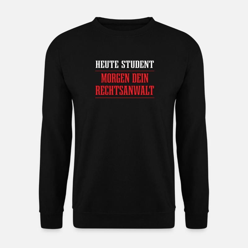 Lustiger Spruch Nerd für Studenten - Unisex Pullover - Schwarz