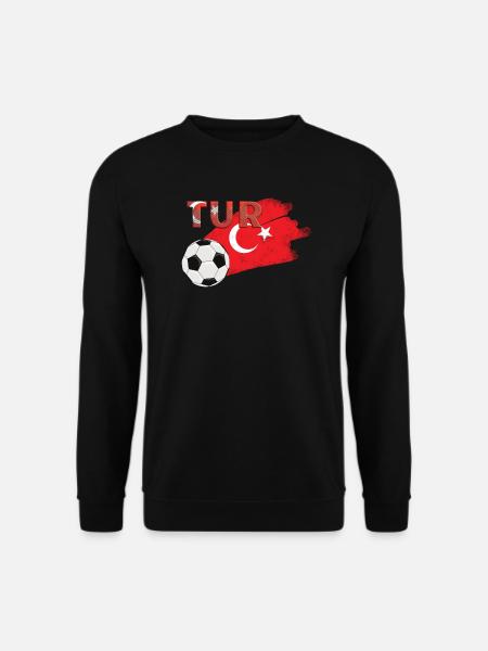 Flag Turkey - Unisex Sweatshirt - black