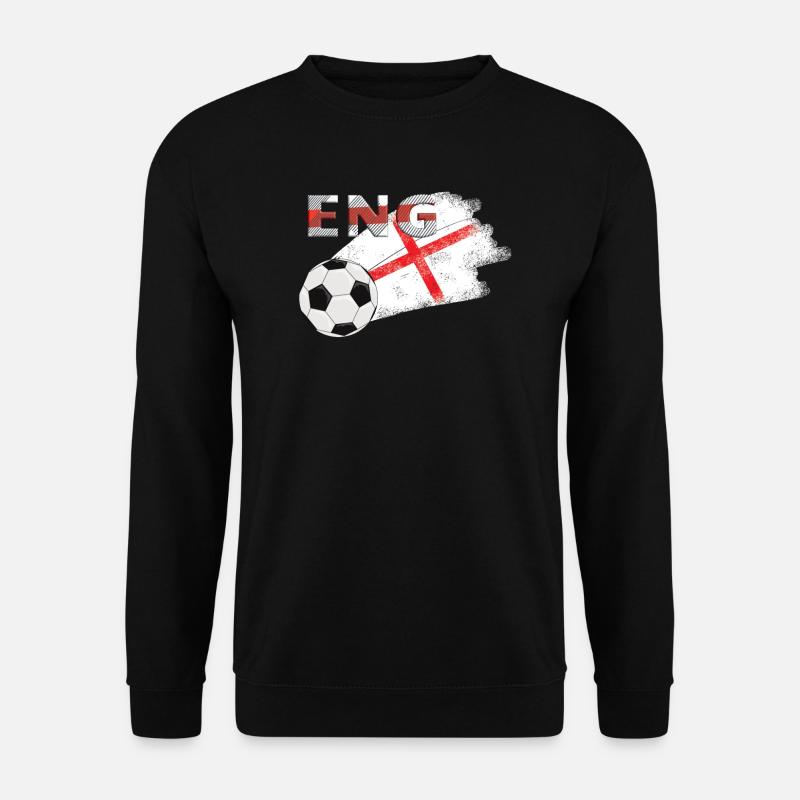 Fahne England - Unisex Pullover - Schwarz