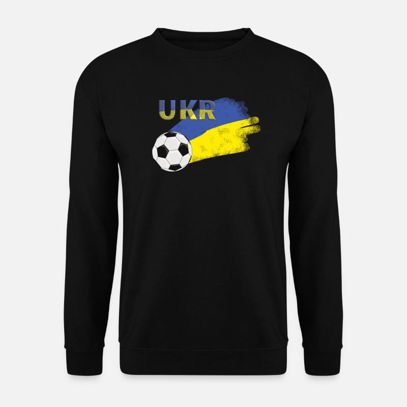 Drapeau Ukraine - Sweat-shirt Unisexe - noir