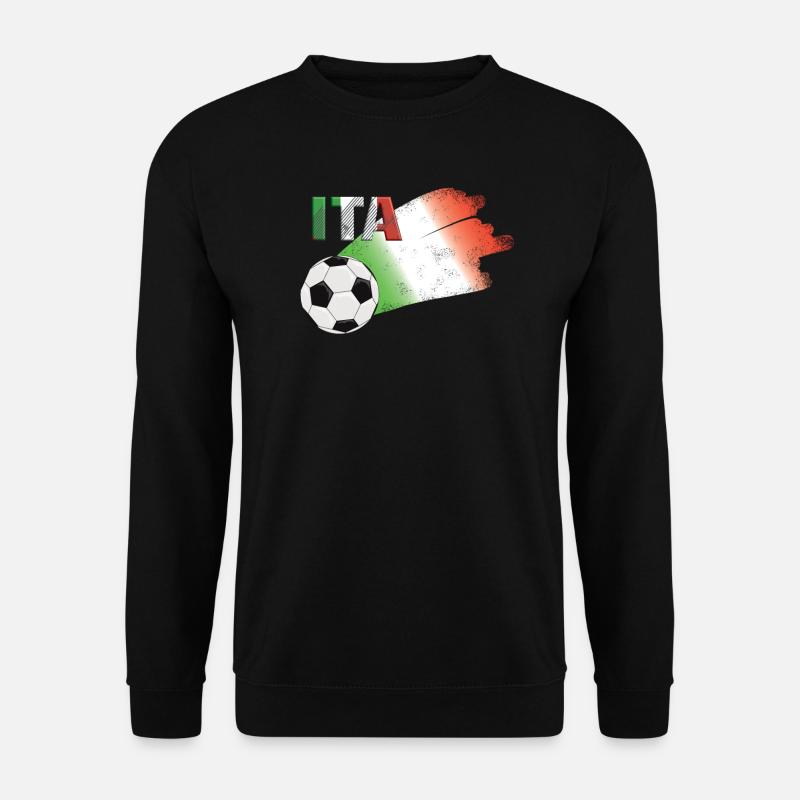 Flag Italy - Unisex Sweatshirt - black