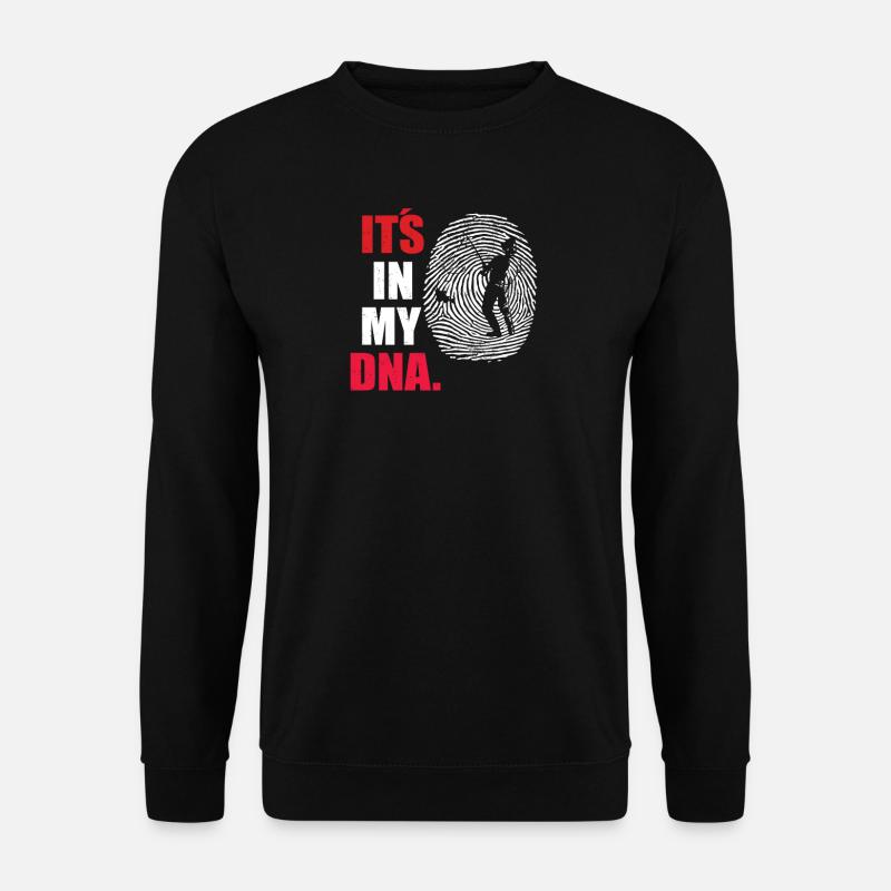 Angler Gift Idea Hobby Fishing - Unisex Sweatshirt - black