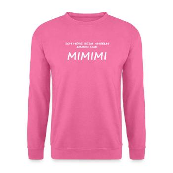 Angler Geschenkidee Hobby Angeln - Unisex Pullover - Pink - Vorne