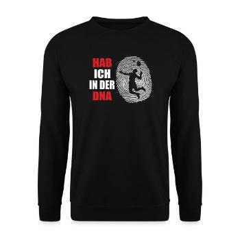 Badminton Spieler Geschenkidee Design - Unisex Pullover - Schwarz - Vorne - Alina (178cm) & Michal (187cm)