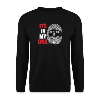 Camper Gift Idea Camping - Unisex Sweatshirt - black - Front - Alina (178cm) & Michal (187cm)