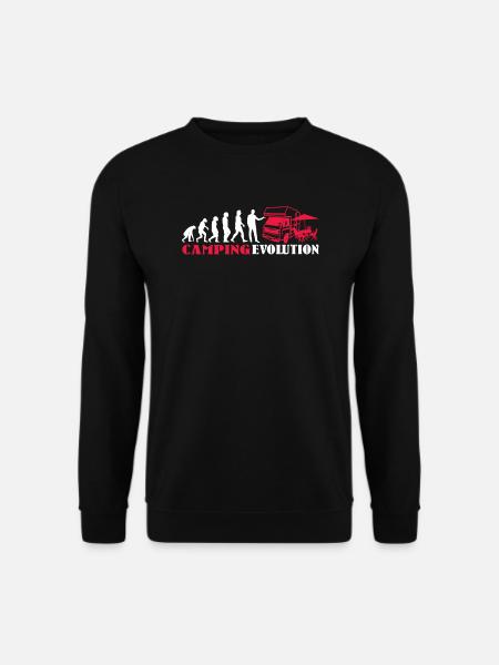 Camper Gift Idea Camping - Unisex Sweatshirt - black