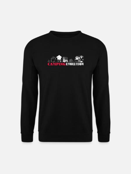 Camper Gift Idea Camping - Unisex Sweatshirt - black