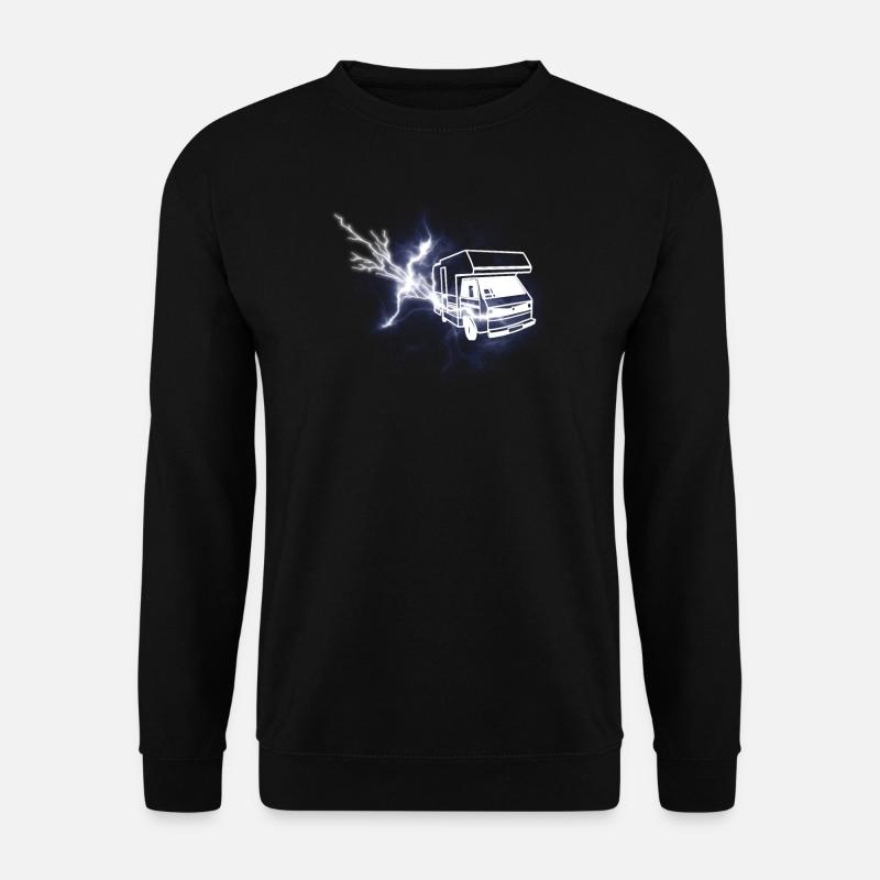 Camper Geschenkidee Camping - Unisex Pullover - Schwarz