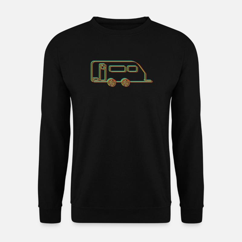 Camper Geschenkidee Camping - Unisex Pullover - Schwarz