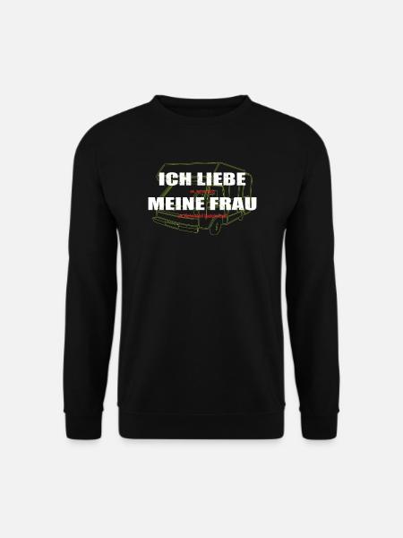 Camper Geschenkidee Camping - Unisex Pullover - Schwarz