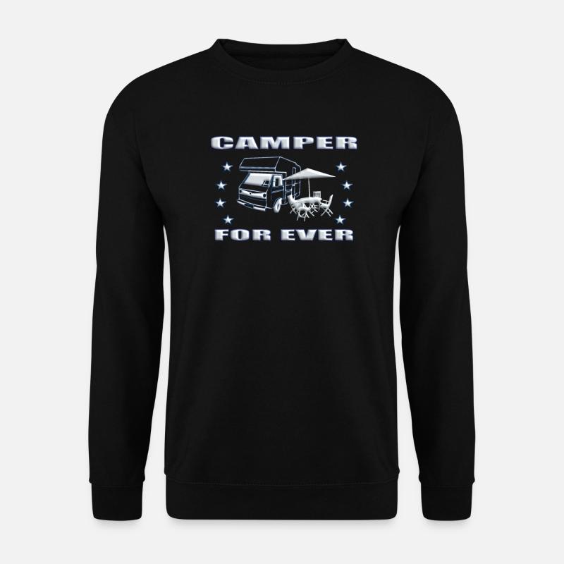 Camper Gift Idea Camping - Sweat-shirt Unisexe - noir