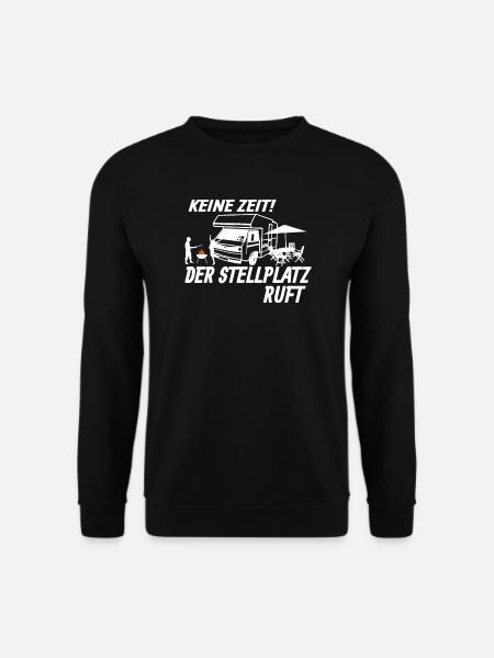 Camper Gift Idea Camping - Unisex Sweatshirt - black