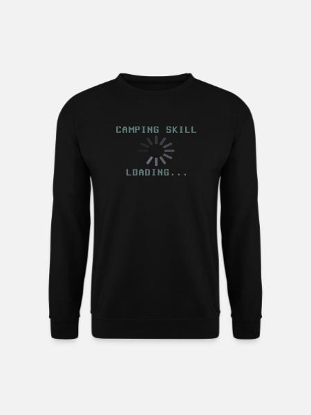 Camper Gift Idea Camping - Unisex Sweatshirt - black