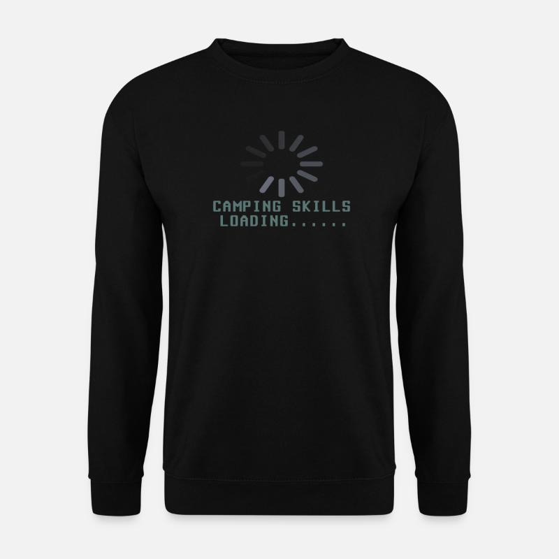 Camper Geschenkidee Camping - Unisex Pullover - Schwarz