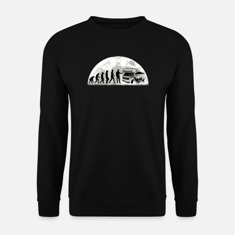 Camper Geschenkidee Camping - Unisex Pullover - Schwarz