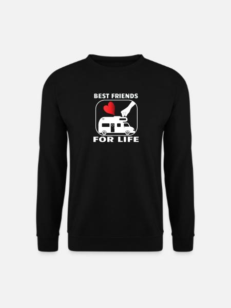 Camper Gift Idea Camping - Unisex Sweatshirt - black