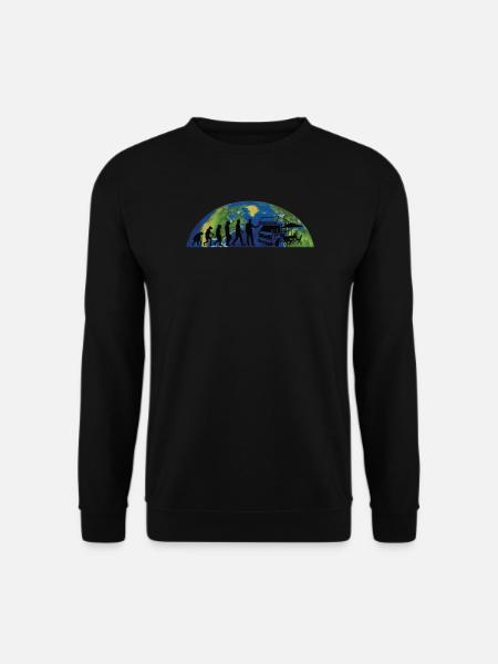 Camper Gift Idea Camping - Unisex Sweatshirt - black
