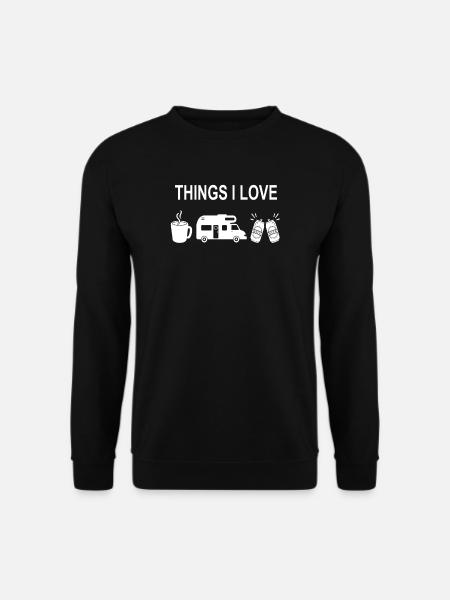 Camper Gift Idea Camping - Sweat-shirt Unisexe - noir