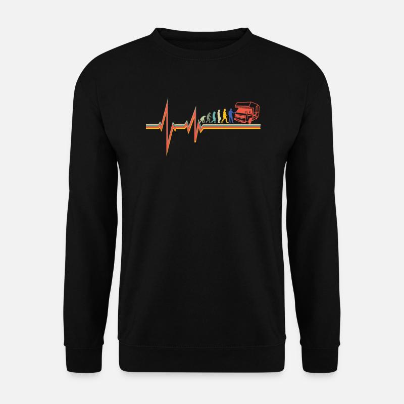 Camper Geschenkidee Camping - Unisex Pullover - Schwarz