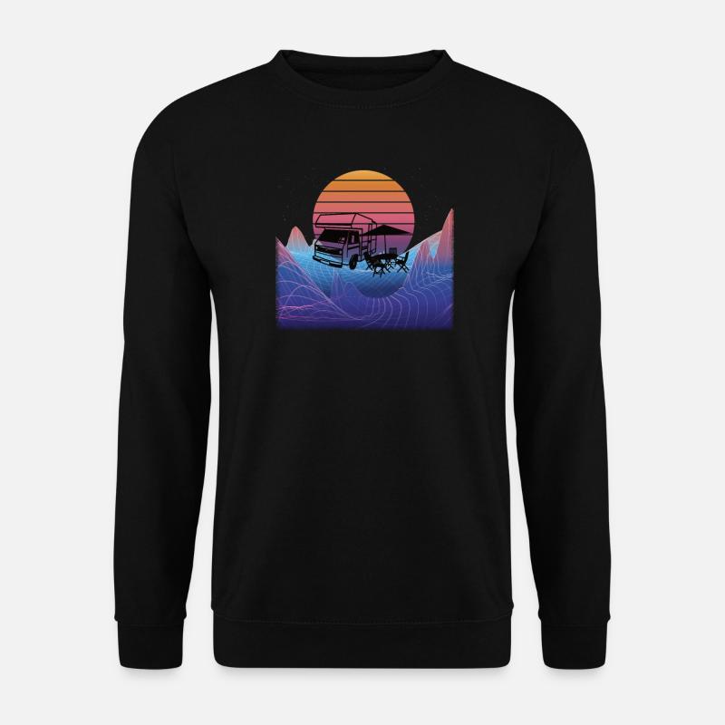 Camper Gift Idea Camping - Unisex Sweatshirt - black
