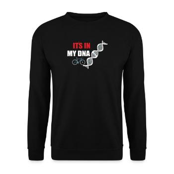 Accessoires de vélo Motif cycliste - Sweat-shirt Unisexe - noir - Devant - Alina (178cm) & Michal (187cm)