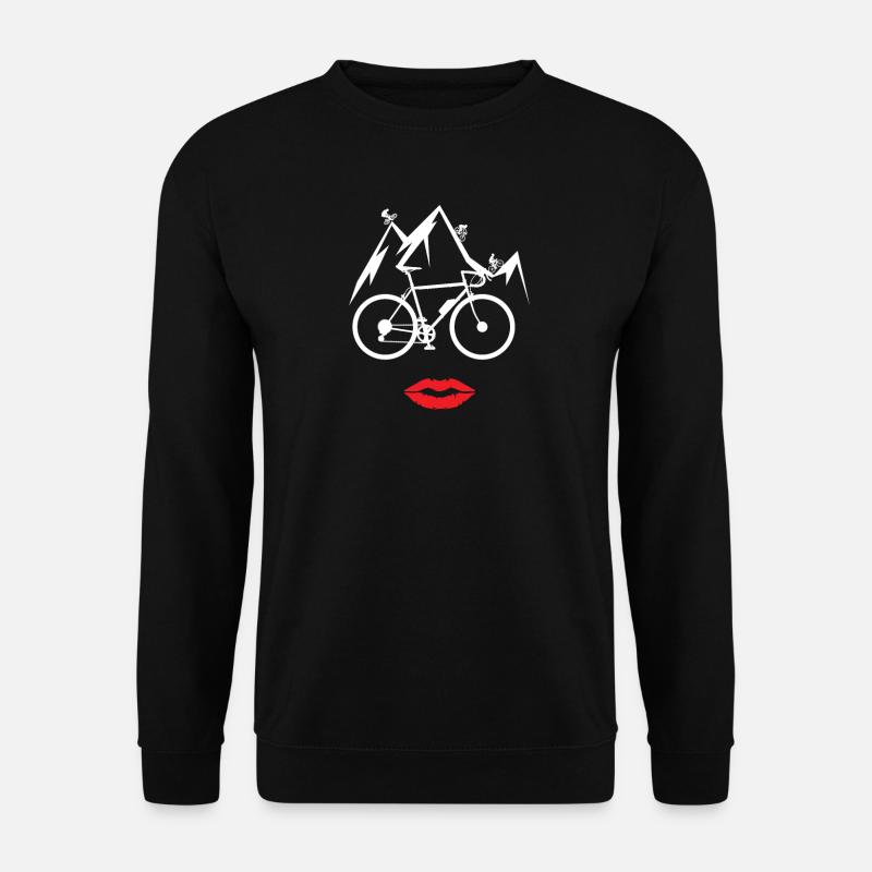 Accessoires de vélo Motif cycliste - Sweat-shirt Unisexe - noir