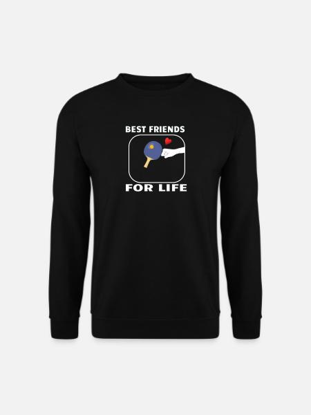 Bordtennis tilbehør Bordtennis motiv - Unisex sweater - sort