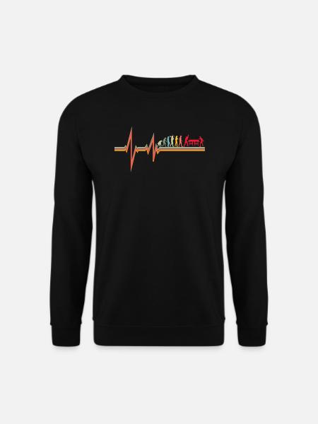Table Tennis Accessories Pingpong Motif - Unisex Sweatshirt - black