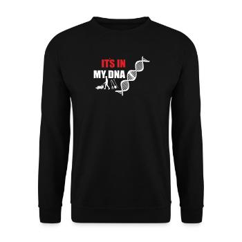 Gardener Accessories Garden Motif - Unisex Sweatshirt - black - Front - Alina (178cm) & Michal (187cm)