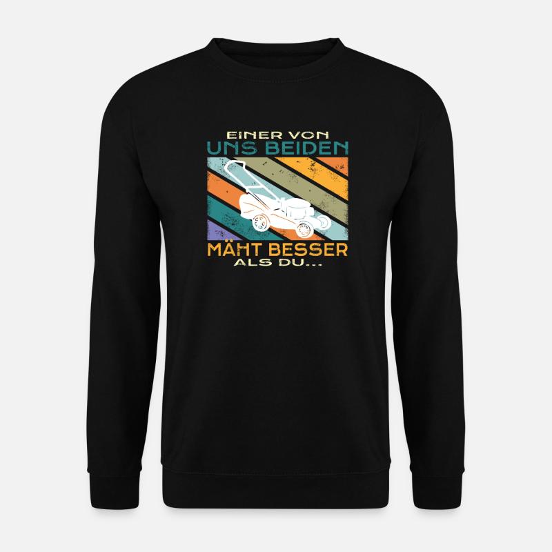 Gärtner Zubehör Garten Motiv - Unisex Pullover - Schwarz