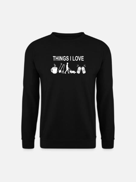 Gardener Accessories Garden Motif - Unisex Sweatshirt - black