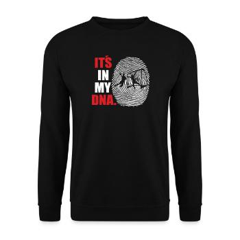 Accessoires de handball motif handball - Sweat-shirt Unisexe - noir - Devant - Alina (178cm) & Michal (187cm)
