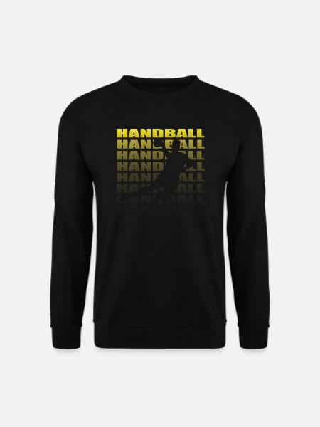 Handball Zubehör handballer Motiv - Unisex Pullover - Schwarz