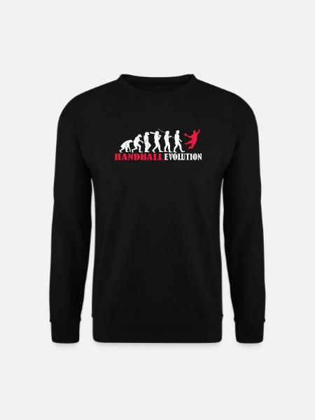 Handball Zubehör handballer Motiv - Unisex Pullover - Schwarz