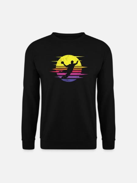 Handball Zubehör handballer Motiv - Unisex Pullover - Schwarz