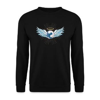 Accessoires de handball motif handball - Sweat-shirt Unisexe - noir - Devant - Alina (178cm) & Michal (187cm)