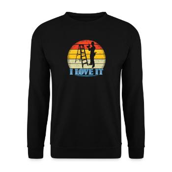 Artisans d’idées cadeaux DIY - Sweat-shirt Unisexe - noir - Devant - Alina (178cm) & Michal (187cm)