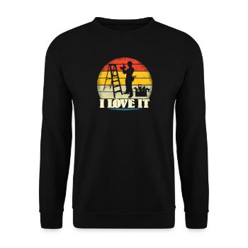 Artisans d’idées cadeaux DIY - Sweat-shirt Unisexe - noir - Devant - Alina (178cm) & Michal (187cm)