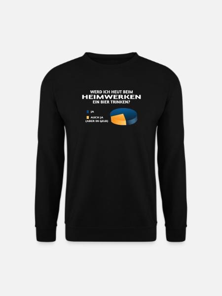 Heimwerker Geschenkidee Handwerker - Unisex Pullover - Schwarz