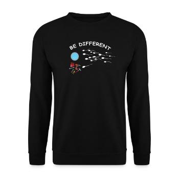 Artisans d’idées cadeaux DIY - Sweat-shirt Unisexe - noir - Devant - Alina (178cm) & Michal (187cm)